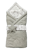 Ковдрочку - конверт з гумкою-бантом арт.8992 Лежень ,Україна