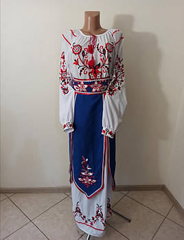 Український сценічний жіночий костюм жіночий .Ошатний.