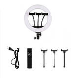 Кільцеве світло з пультом Visico HQ-14N (36W), фото 7