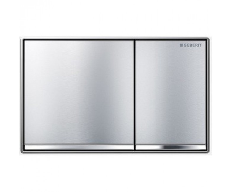 Змивна клавіша Geberit Sigma 60, подвійний змив, хром шліфований