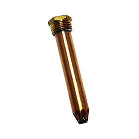 Стакан мідний 3/4 для термобалону (105 мм, зовнішня різь)