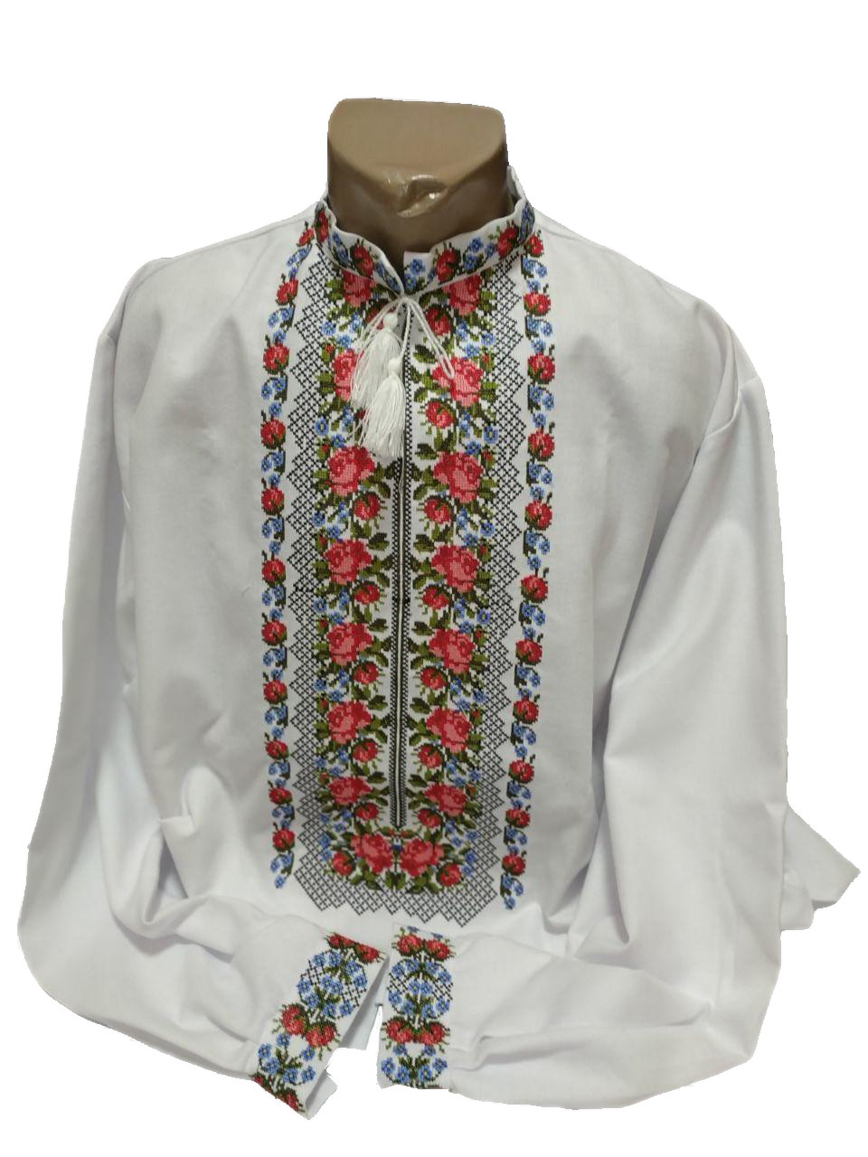 Чоловіча вишита сорочка (вишиванка) "Алан" ST-0001