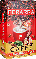 Кофе молотый Ferarra Caffe Crema Irlandese 250 г в вакуумной упаковке