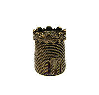 Наперсток бронзовый сувенир Башня