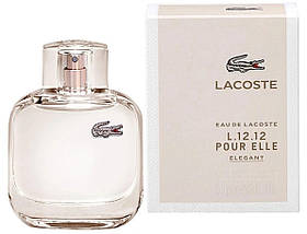 Eau De Lacoste L. 12.12 Pour Elle Elegant туалетна вода 90 ml. (Лакост Єау Де Л. 12.12 Пур Ель Елегант)