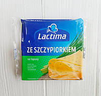 Сыр порционный Lactima Ze szczypiorkiem 130гр