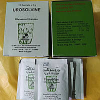 Urosolvine Уросольвин 12 саше. Шипучие гранулы. При подагре. Египет.