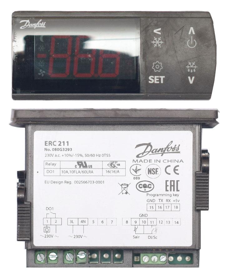 Danfoss ERC 211 Б/у контролер, фото 1