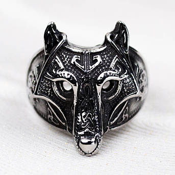 Перстень Вовк вікінг APST-64, фото 2