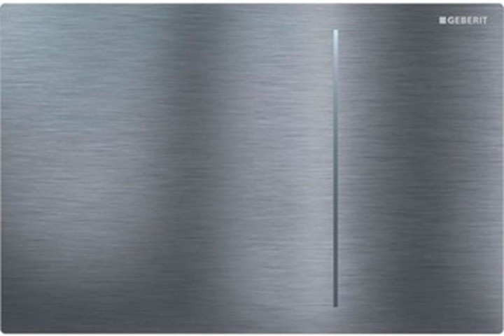 Змивна клавіша Geberit Sigma70, подвійний змив, нержавіюча сталь