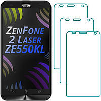 Комплект Asus ZenFone 2 Laser ZE550KL Защитные Стекла (3 шт.) (Асус Зенфон 2 Лазер)
