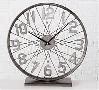 Настольные часы «Колесо Жизни» из металла h52см