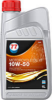 MOTORCYCLE OIL 4T 10W-50 (кан. 1 л) полусинтетическое