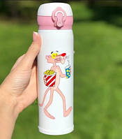 Термокружка 500 мл Pink Panther термочашка термос