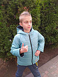 Двостороння курточка на хлопчика ріст 122 модель Бив, фото 3