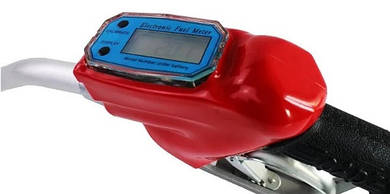 Паливоправний пістолет (черв) з вбудованим лічильником (тип ВЛ), механічний