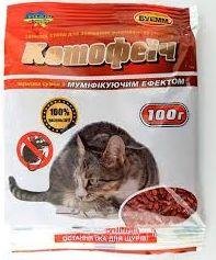 «Котофеич» зерно красное 100 г от крыс и мышей, оригинал