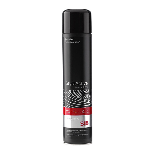 Лак для волосся сильної фіксації Erayba Style Active Styling Shape S15 Extreme Spray 500 мл