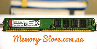 Оперативна пам'ять для ПК Kingston DDR3 8Gb PC3L-12800 1600MHz Intel і AMD