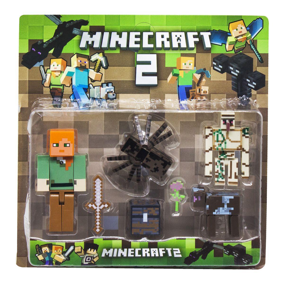 Набор героев Майнкрафт: Алекс и паук: продажа, цена в Запорожье ...
