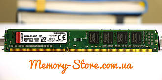 Оперативна пам'ять для ПК Kingston DDR3 4Gb 1Rx8 PC3-10600 1333MHz Intel і AMD, б/в