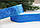 Стрічка блискуча новорічна 3,8" Метал ", синя, рулон 45 метрів, фото 3