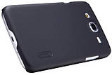 Чохол накладка для Samsung Galaxy Mega 5.8 I9150 - Nillkin Frosted Shield Чорний, фото 5