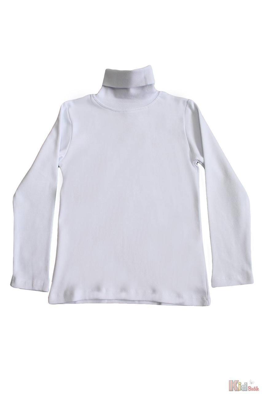 Гольф білий базовий для дівчинки-підлітка (146 см.)  Lovetti