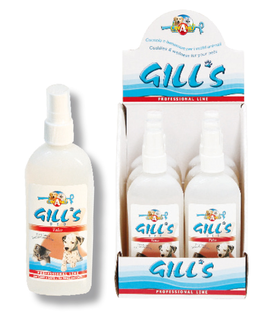 Дезодорант GILL'S з тальком, для котів і собак, 250мл,, фото 1