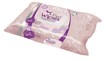 Серветки гігієнічні GILL'S Talc, 40шт/уп  ціна за уп.*