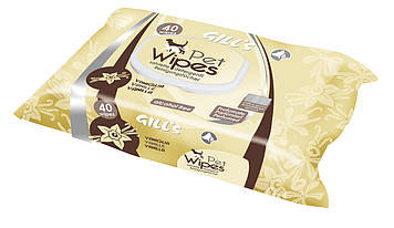 Серветки гігієнічні GILL'S Vanilla, 40шт/уп