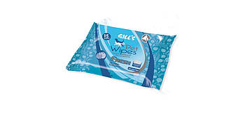 Серветки гігієнічні GILL'S Pocket Pomegranate, кишенькові, 15шт/уп  ціна за уп.