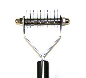 Колтунорез CaniAMici для всіх типів шерсті, 10 лез, 9x18,5см,