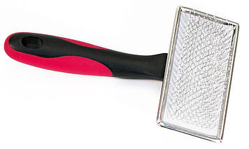 Пуходерка з антистатиком і напиленням середня, 8,8х14,5см