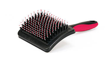 Пуходерка з напиленням і щетиною велика, 11,5х9см