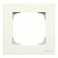 Рамка 1-а ABB Niessen Sky білий (8571 BL)