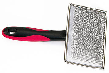 Пуходерка з напиленням, гігантська, для довжин. вовни, 11,2х18см,