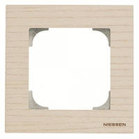 Рамка 1-а ABB Niessen Sky білий ясень (8571 FR)