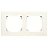 Рамка 2-а ABB Niessen Sky білий (8572 BL)