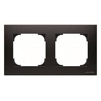 Рамка 2-а ABB Niessen Sky чорний оксамит (8572 NS)