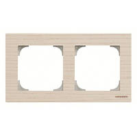 Рамка 2-а ABB Niessen Sky білий ясень (8572 FR)