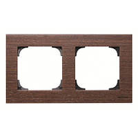 Рамка 2-а ABB Niessen Sky венге (8572 WN)