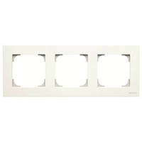 Рамка 3-а ABB Niessen Sky білий (8573 BL)