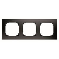Рамка 3-а ABB Niessen Sky чорний оксамит (8573 NS)