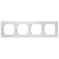 Рамка 4-а ABB Niessen Sky білий (8574 BL)