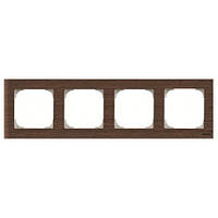 Рамка 4-а ABB Niessen Sky венге (8574 WN)