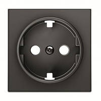 Накладка розетки Schuko ABB Niessen Sky чорний оксамит (8588 NS)