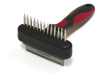 Фурминатор 2 в 1, граблі і фурминатор, 8,5х16см