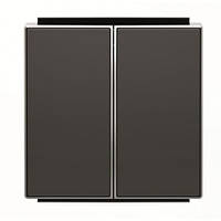 Накладка вимикача 2-кл. ABB Niessen Sky чорний оксамит (8511 NS)