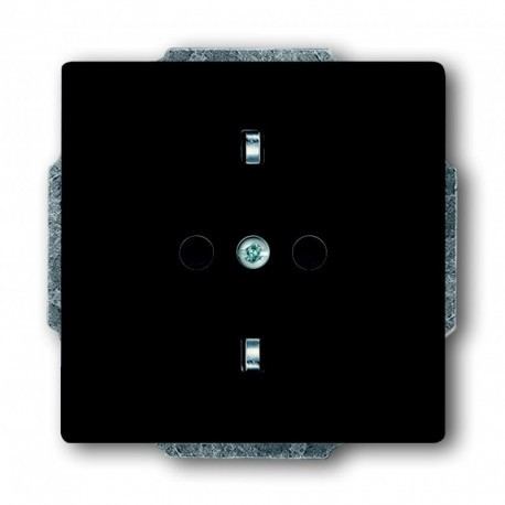 Розетка з заземленням антрацит ABB Busch Jaeger Future (20 EUC-81)